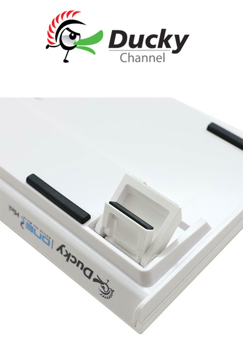 Ducky One 2 Mini V2 Pure White RGB RED SWITCH