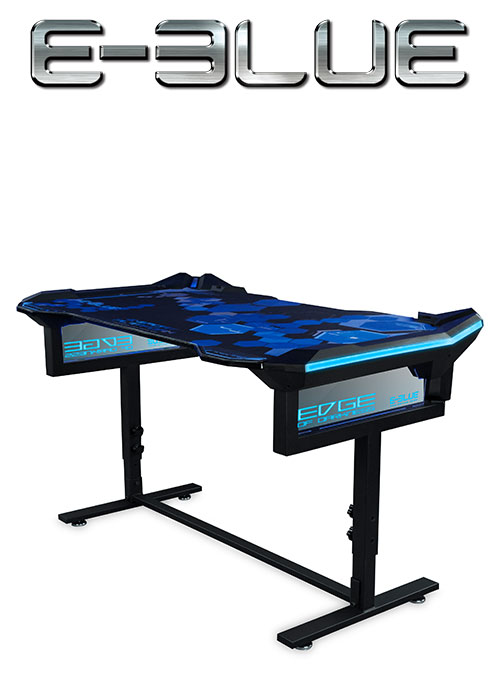 E-Blue EGT004 HIGHT ADJUSTABLE  RGB GAMING DESK