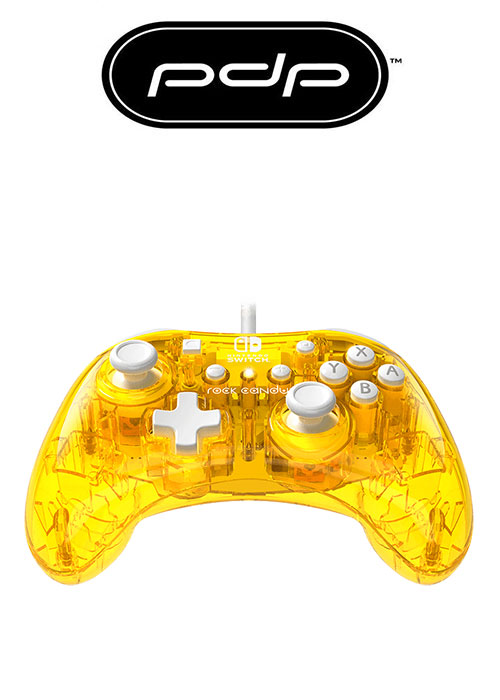 NS PDP Rock Candy Wired Mini Controller (Pineapple-Pop)