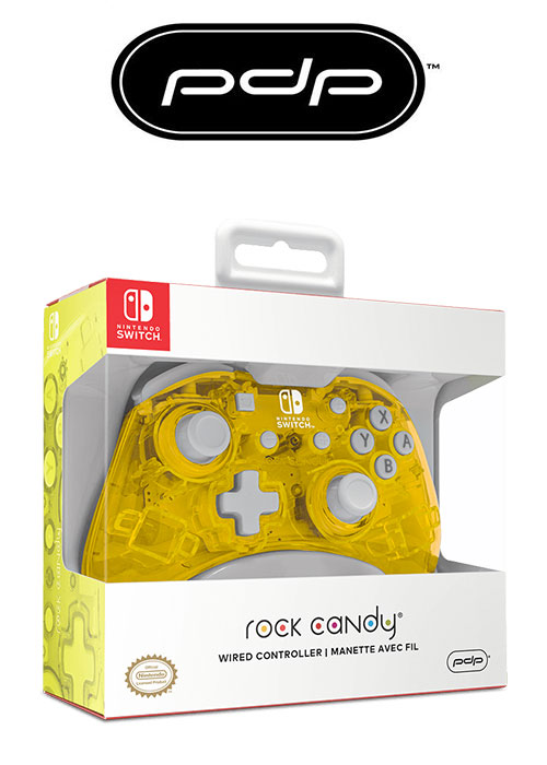 NS PDP Rock Candy Wired Mini Controller (Pineapple-Pop)