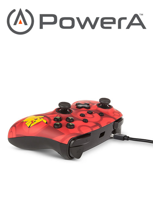 NS PowerA Wired Switch Controller - Pikachu