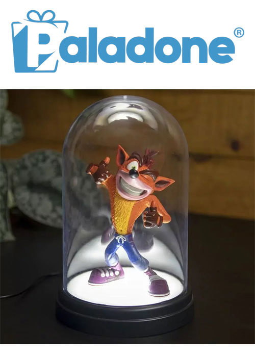 Paladone Crash Bandicoot Bell Jar Light V2 BDP
