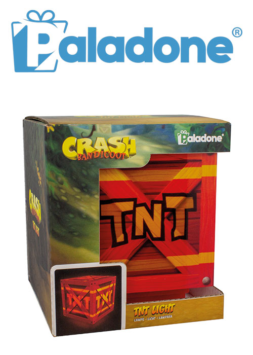Paladone Crash Bandicoot TNT Light V2 BDP