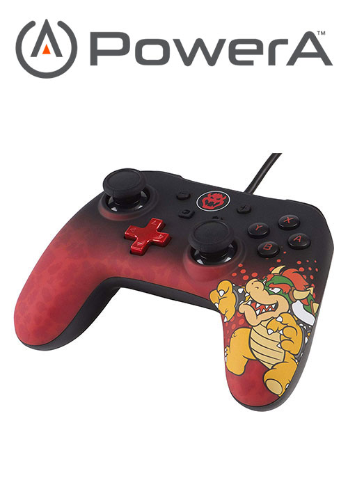 NS PowerA Wired Switch Controller - Bowser Edition