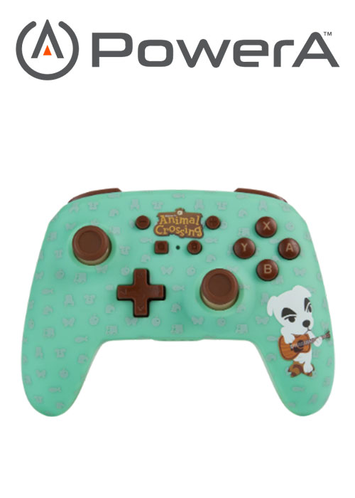 NS PowerA Enhanced Wireless Controller – Animal Crossing Bundle NSTC