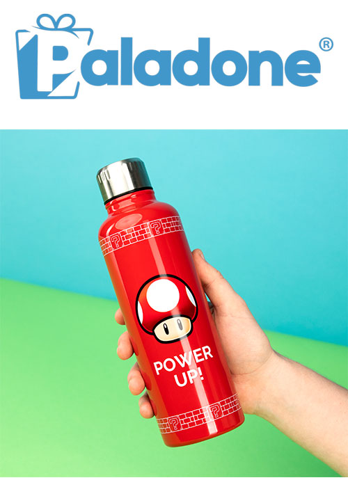 Paladone Super Mario Big Up Water Bottle