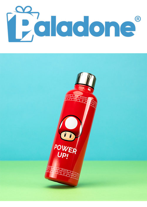 Paladone Super Mario Big Up Water Bottle