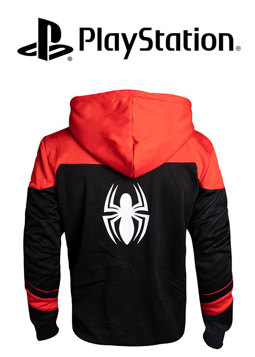 Spiderman- Red and Black Outfit Men's Hoodie - 2XL
