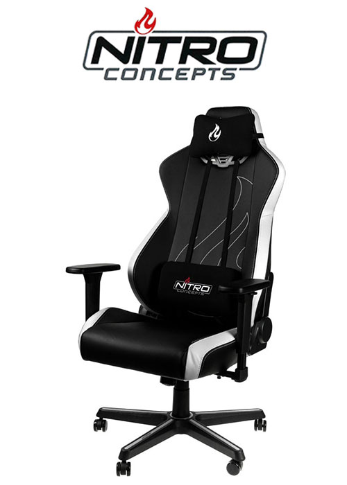 Nitro Concepts S300 EX - Radiant White Gaming chair