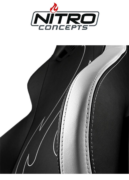 Nitro Concepts S300 EX - Radiant White Gaming chair