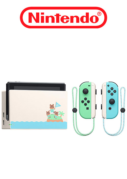 Nintendo Switch console - Animal Crossing New Horizons Limited Edition PAL