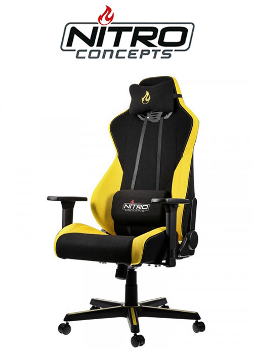 Nitro Concepts S300 - Yellow Gaming chair