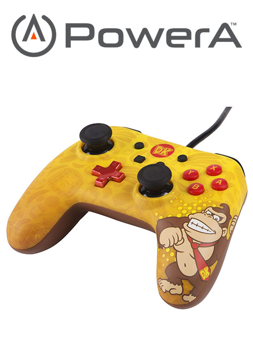 NS PowerA Wired Controller - Donkey Kong Edition
