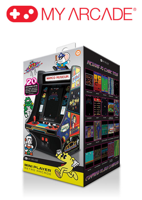 10" BANDAI NAMCO MUSEUM HITS MINI PLAYER