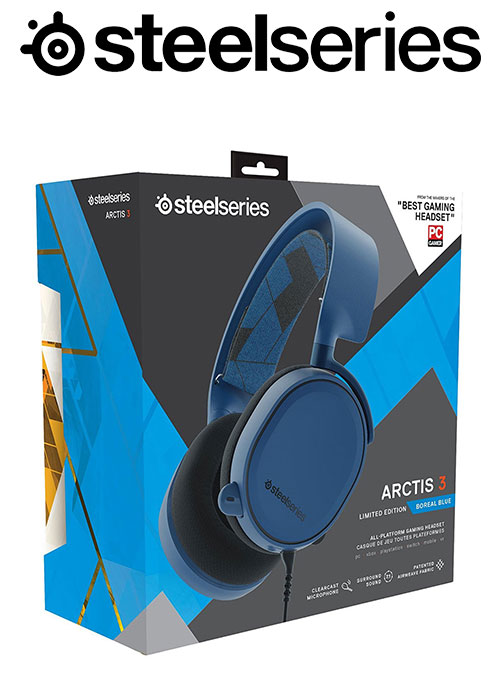 SteelSeries: Arctis 3 - Gaming Headset - Blue