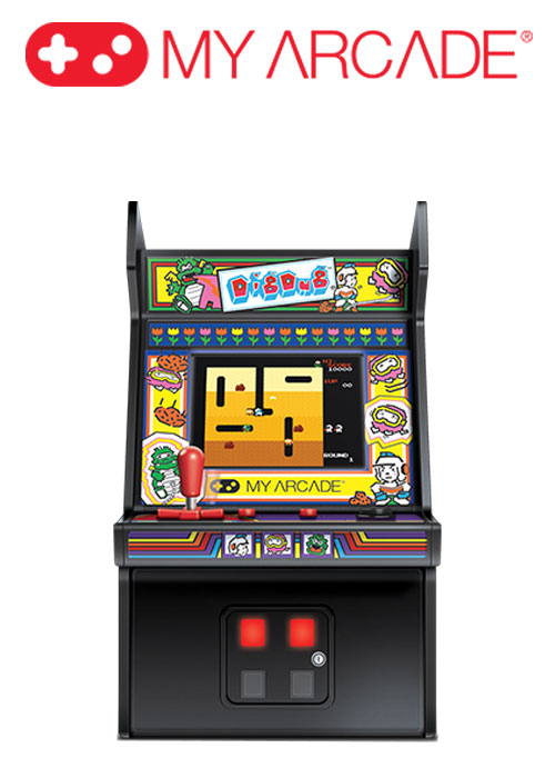 6.75" COLLECTIBLE RETRO DIG DUG MICRO PLAYER