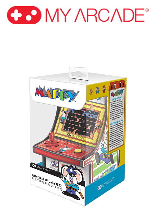6.75" COLLECTIBLE RETRO MAPPY MICRO PLAYER
