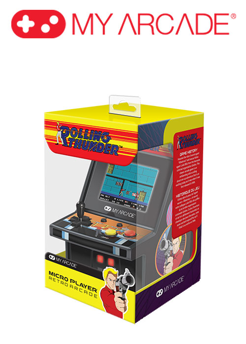 6.75" COLLECTIBLE RETRO ROLLING THUNDER MICRO PLAYER