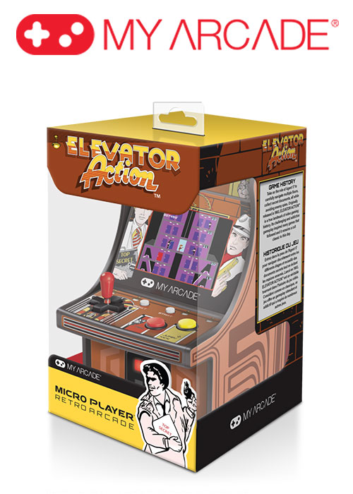 6.75" COLLECTIBLE RETRO ELEVATOR ACTION MICRO PLAYER