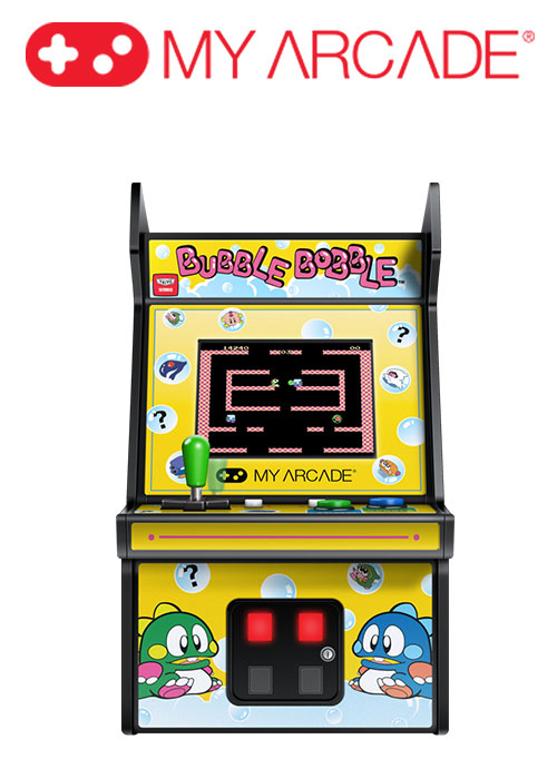 6.75" COLLECTIBLE RETRO BUBBLE BOBBLE MICRO PLAYER