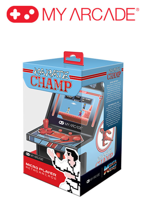6.75" COLLECTIBLE RETRO KARATE CHAMP MICRO PLAYER