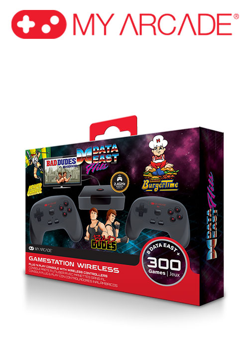 GAMESTATION WIRELESS WITH DATA EAST HITS