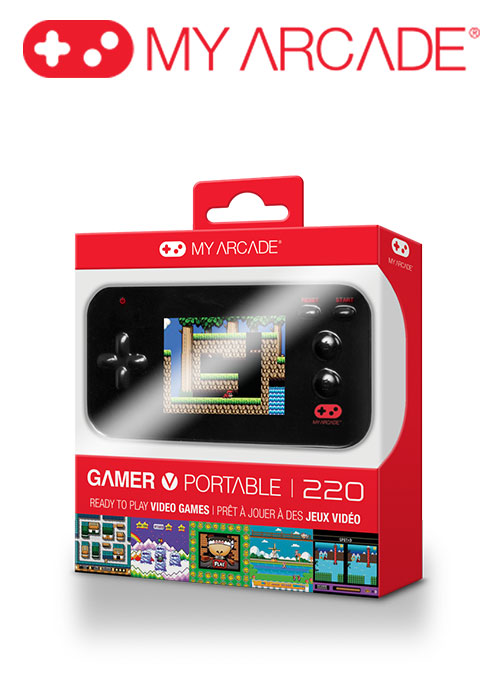 GAMER V PORTABLE - Black/Blue