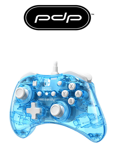 PDP NS ROCK CANDY MINI WIRED CONTROLLER BLUE