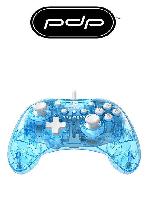 PDP NS ROCK CANDY MINI WIRED CONTROLLER BLUE