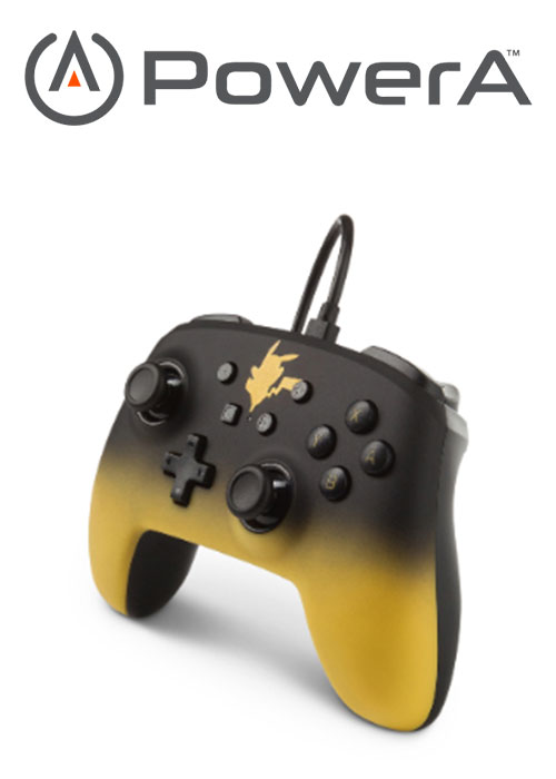 POWER A NS ENHANCED WIRED CONTROLLER POKEMON PIKACHU