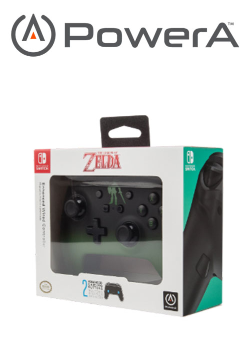 POWER A NS ENHANCED WIRED CONTROLLER THE LEGEND OF ZELDA LINK