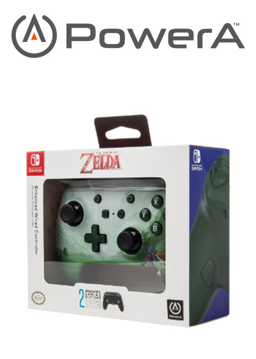 POWER A NS ENHANCED WIRED CONTROLLER ZELDA HYRULE