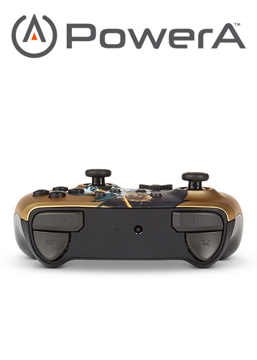 POWER A NS ENHANCED WIRELESS CONTROLLER ORO THE LEGEND OF ZELDA BREATH OF THE WILD