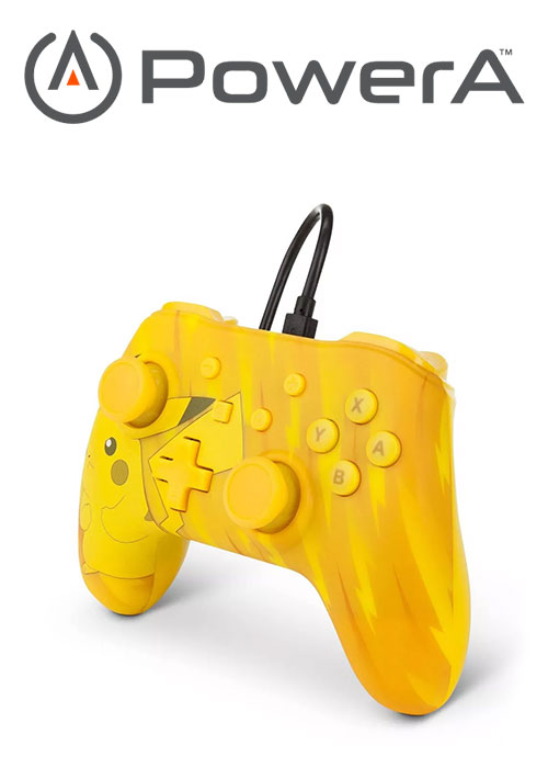 POWER A NS POKEMON WIRED CONTROLLERS POKEMON PIKACHU