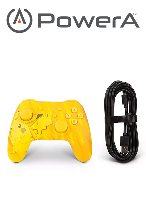 POWER A NS POKEMON WIRED CONTROLLERS POKEMON PIKACHU