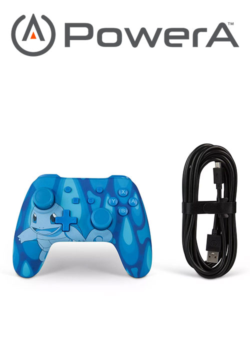 POWER A NS WIRED CONTROLLER POKEMON SQUIRTLE TORRENT