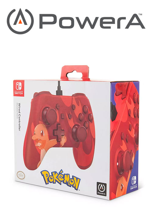 POWER A NS WIRED CONTROLLERS POKEMON CHARMANDER