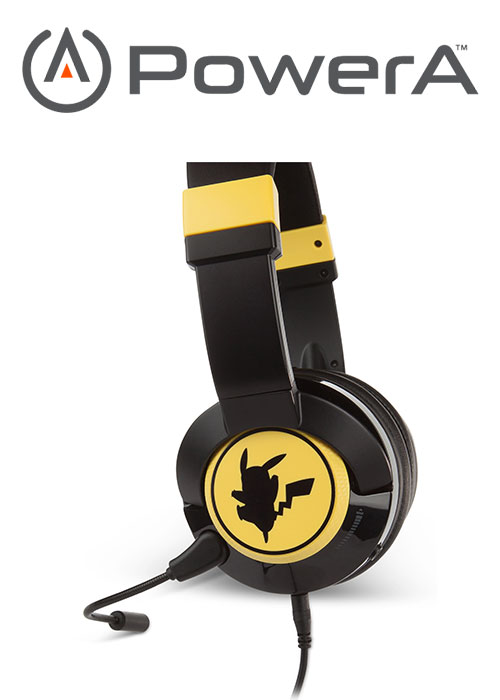 Power A NS Pokemon Wired Gaming Headset – Pikachu Silhouette