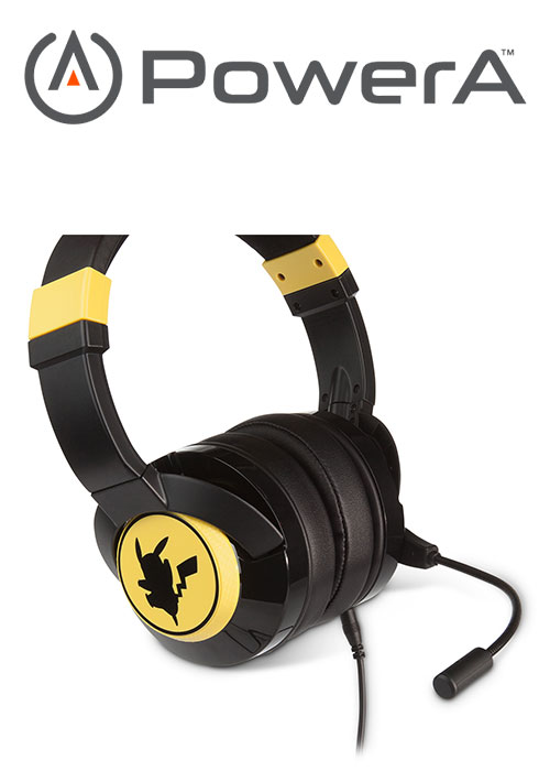 Power A NS Pokemon Wired Gaming Headset – Pikachu Silhouette