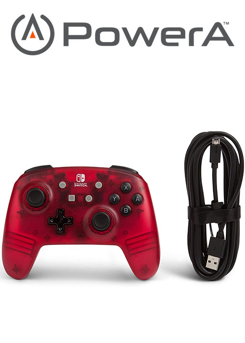 PowerA NS - Wired Controller Red Frost
