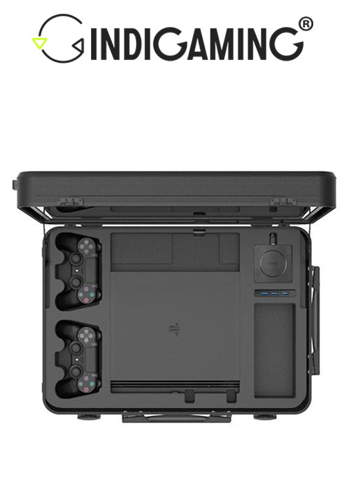 INDIGAMING POGA Pro Black For PS4 Pro