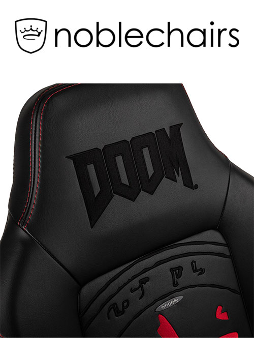 Noblechairs HERO Gaming Chair - DOOM Edition