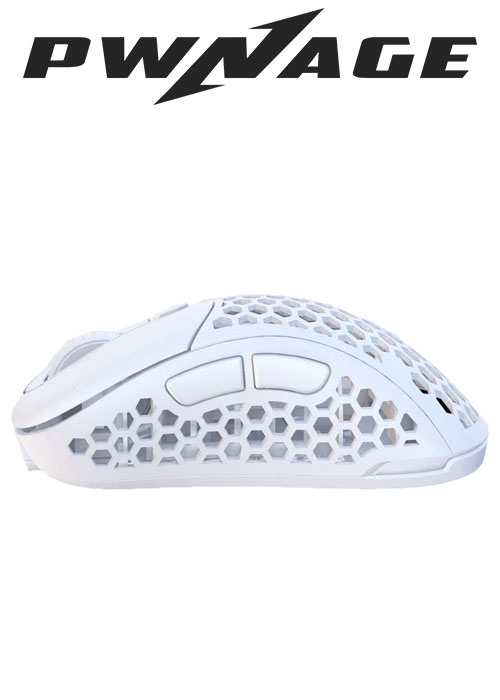Pwnage Ultra Custom Gaming Mouse - White