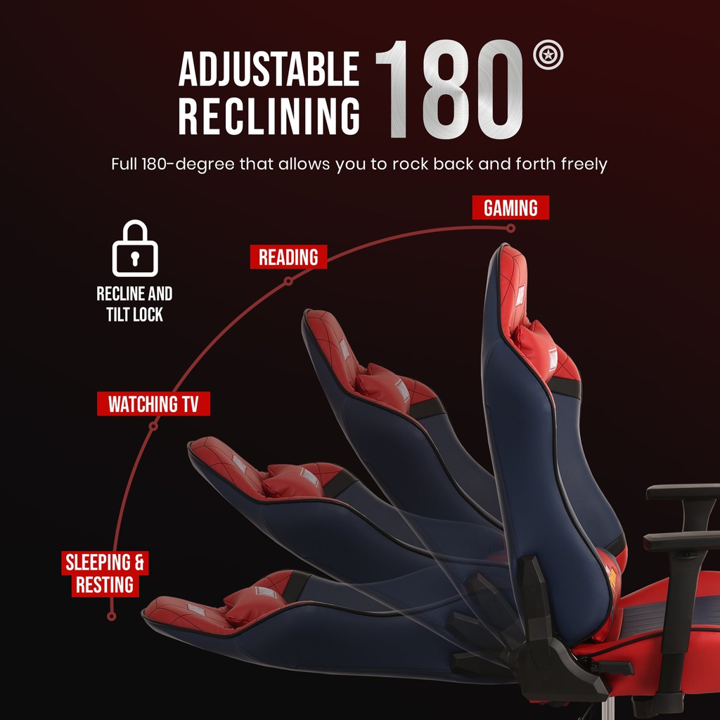 RAP - Licensed Marvel Super Premium Gaming Chair Series Spider-Man