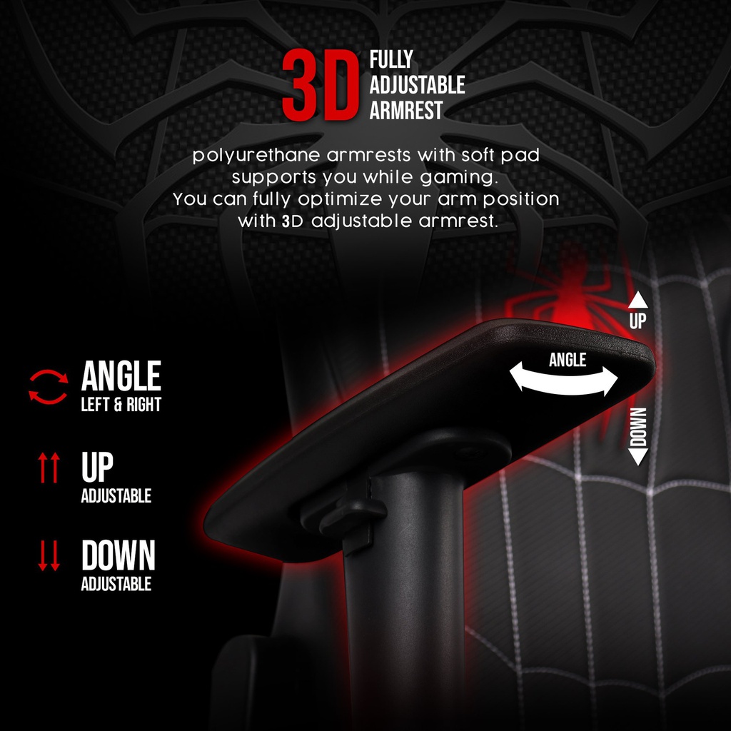 ARC - Licensed Marvel Standard Gaming Chair Series - Spider-Man