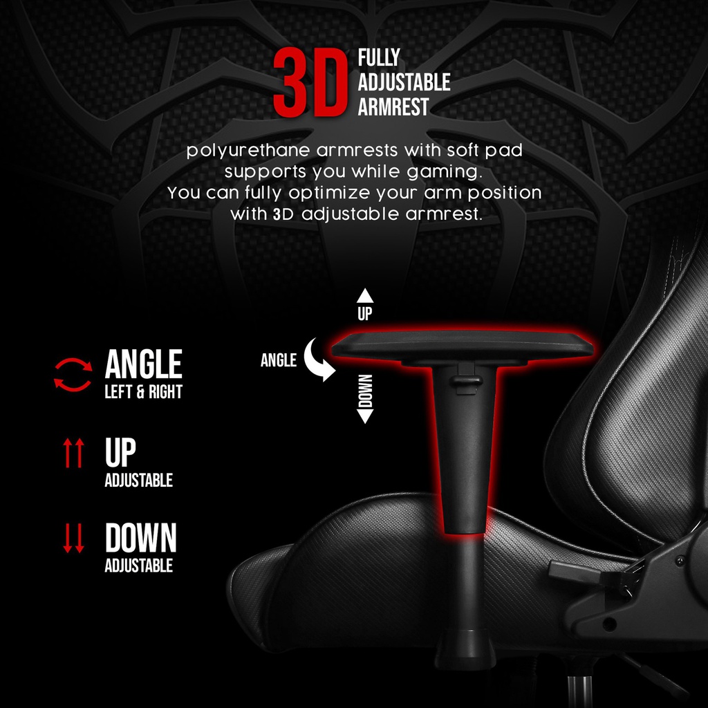 ARC - Licensed Marvel Standard Gaming Chair Series - Spider-Man