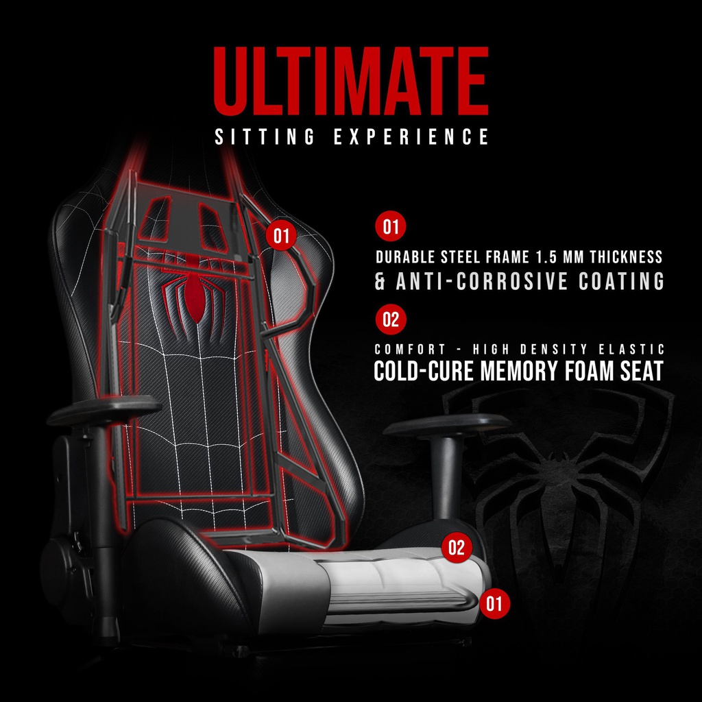 ARC - Licensed Marvel Standard Gaming Chair Series - Spider-Man