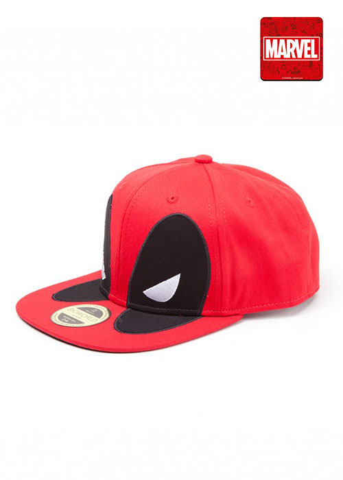 Deadpool - Big Face Snapback - Red