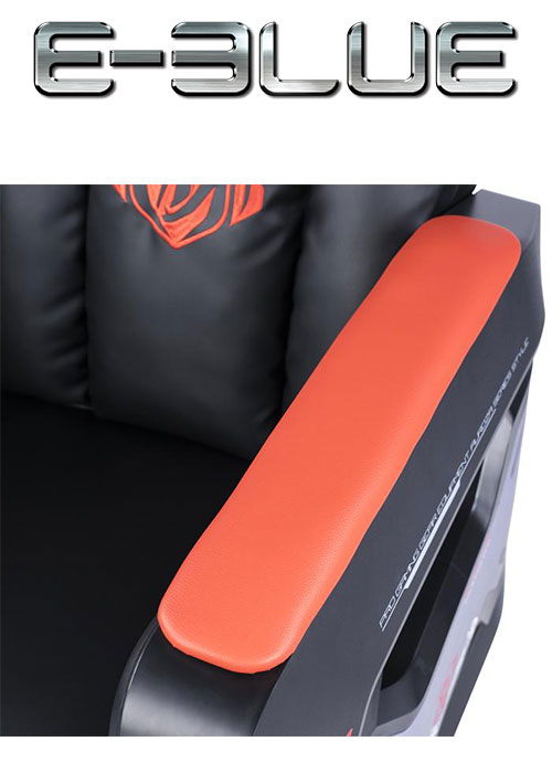 E-Blue Auroza Gaming Sofa with Movable Scroll Casters
