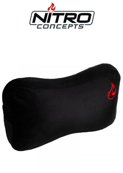 Nitro Concepts Memory Foam Pillow-Set black/red